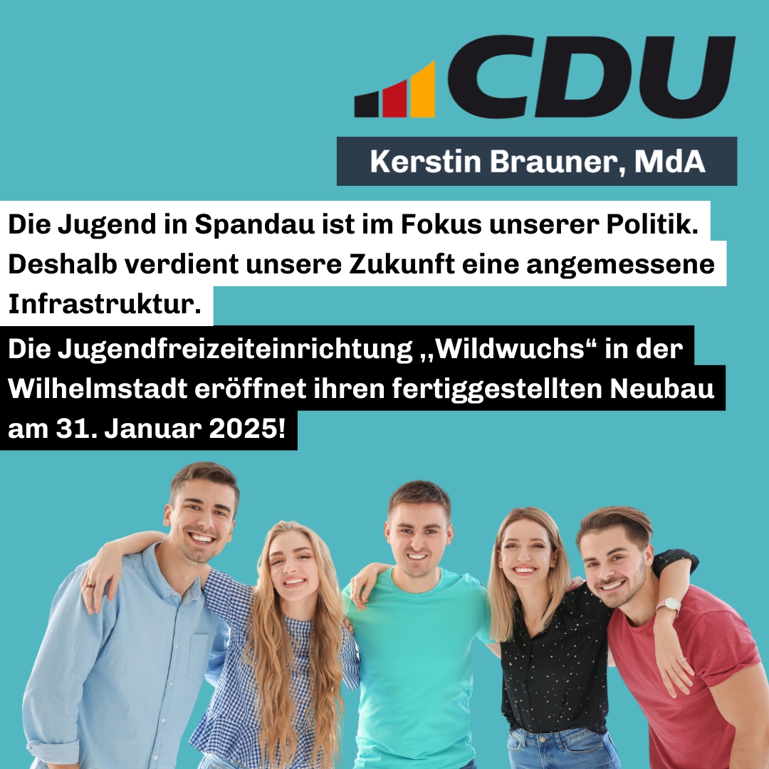 Die Jugend in Spandau ist im Fokus unserer Politik